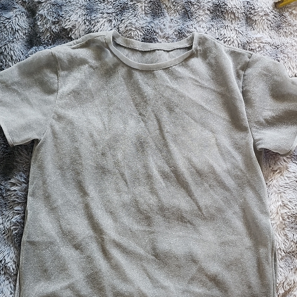 Gray Short Sleeve T-Shirt